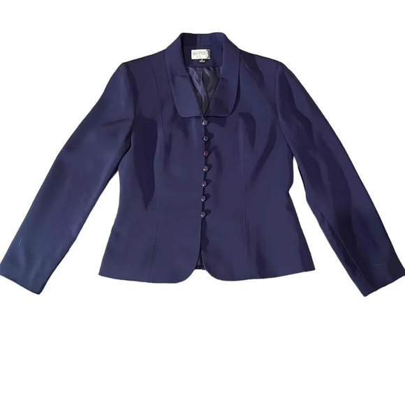 Kasper ASL Long Sleeve Single-Breasted‎ Blazer Size 8 - Picture 1 of 5